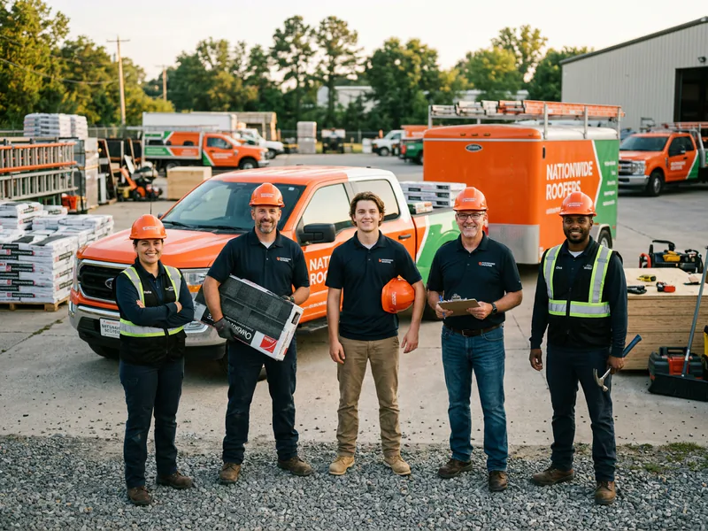 Natiowide Roofers - roof installation in Poquoson near me